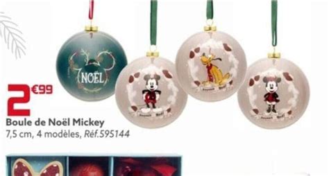 Promo Boule De No L Mickey Chez Gifi