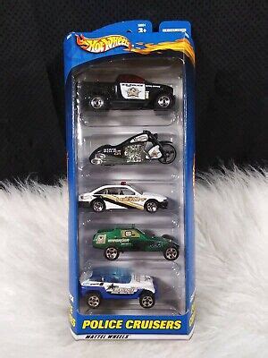 Hot Wheels Police Cruisers 5 Car Gift Pack 74299018060 | eBay