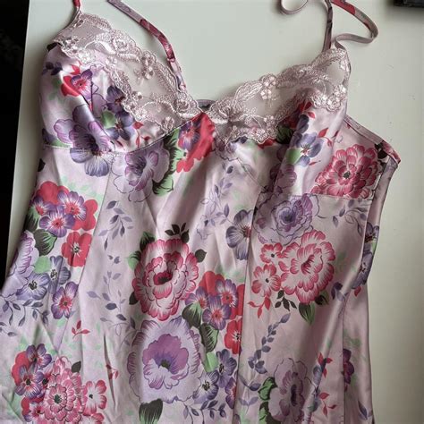 Lingerie Dress From Victorias Secret With Floral Depop