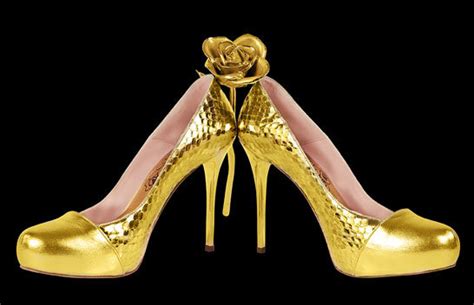 24k Gold Shoes Goldgenie