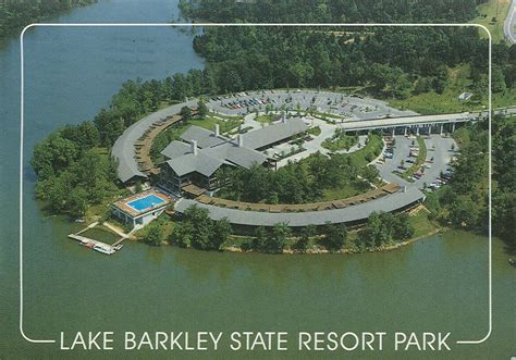 Aerial View Of Lodge And Pool Lake Barkley State Resort Park Cadiz Ky