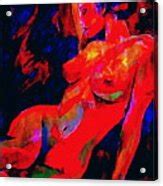 Nude Pause Painting By Helena Wierzbicki