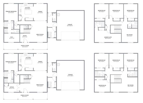 Countryside Floor Plan Treasure Valley Lexar Homes