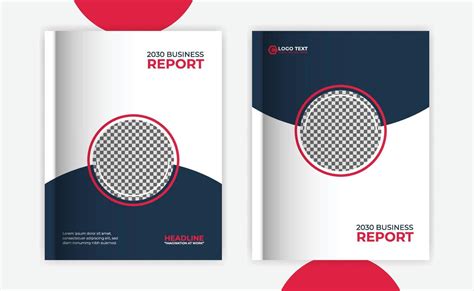 Modern Annual Report And Book Cover Business Catalog Design Layout