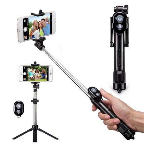 Selfie Stick Kijek Do Selfie I Statyw Do Telefonu Z Pilotem Inna