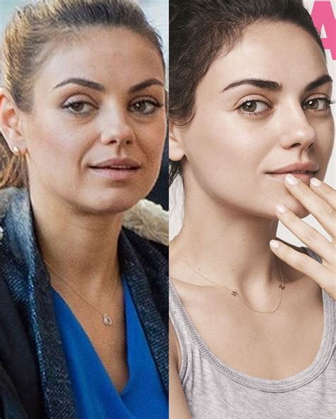 Mila Kunis before and after | Photoshop pics, Photoshop for ...