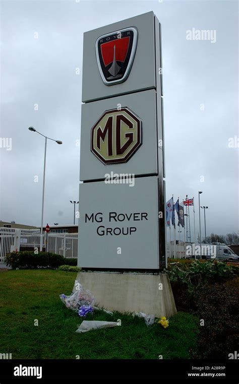 mg rover signs Stock Photo - Alamy