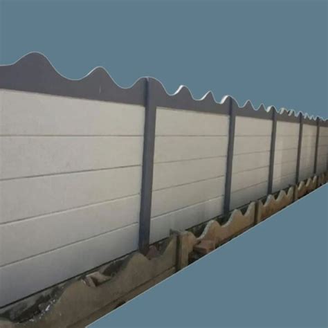 Modular RCC Readymade Concrete Compound Wall For Security Thickness