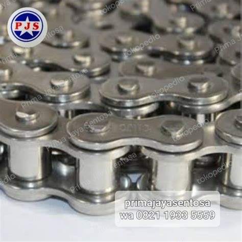 Jual Roller Chain Rs Ss Rantai Gear Single Stainless Steel Sus