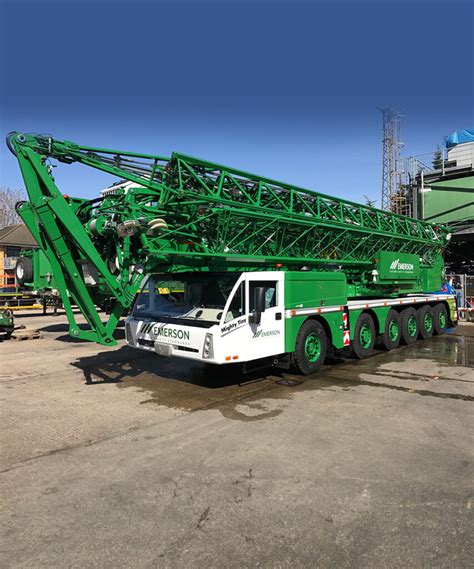 Spierings SK1265 AT6 Mobile Tower Crane Hire Emerson Cranes