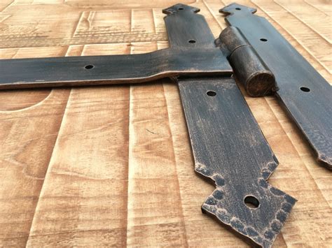 Rustic Door Hinges-set of 2 Black Door Hinges Barn Door - Etsy