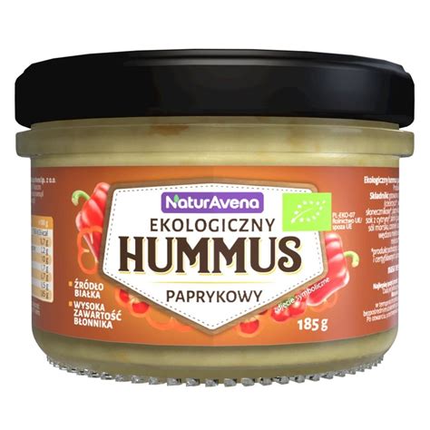 Hummus Paprykowy Bio G Naturavena Naturavena Sklep Empik