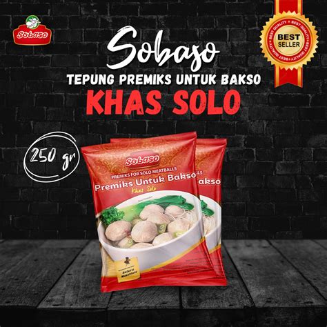 Jual Tepung Premiks Khas Solo Sobaso Shopee Indonesia