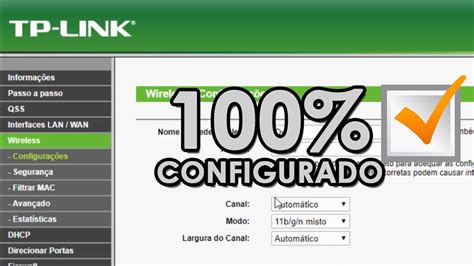 Configurar Roteador Tp Link Wireless Tutorialtec Youtube