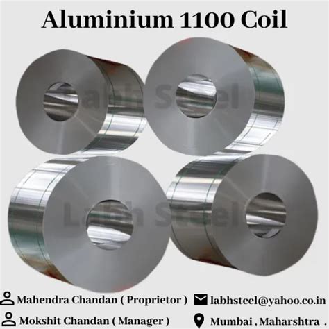 Round Mill Finish Aluminium Coil Thickness Mm Mm At Rs