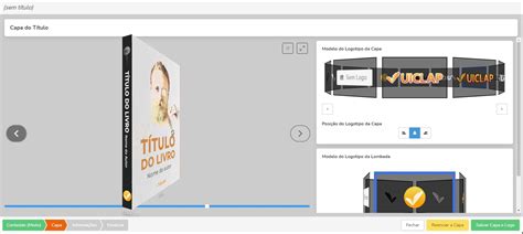 Criação De Capa Com As Informações Geradas Pelo Portal Uiclap