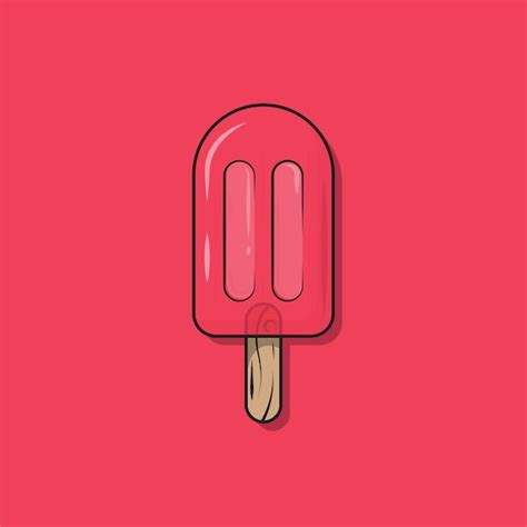 Premium Vector Ice Cream Vector Flat Design