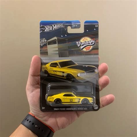 Ford Mustang Boss Hot Wheels Vintage Shopee Brasil