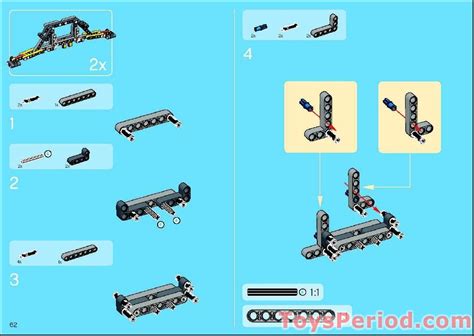 Lego 8421 Mobile Crane Set Parts Inventory And Instructions Lego