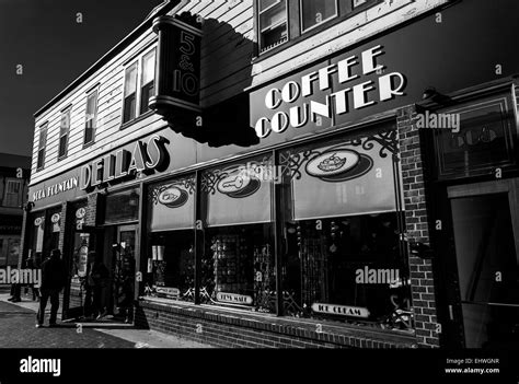 Downtown Cape May Cape May Black And White Stock Photos And Images Alamy