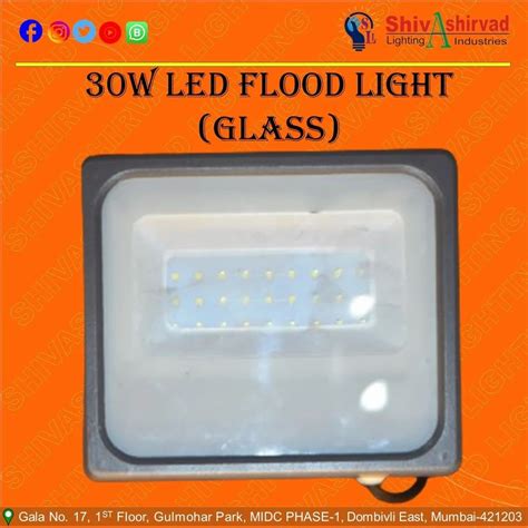 30w Down Choke Led Flood Light At Rs 2550 Pack THANE DOMBIVLI