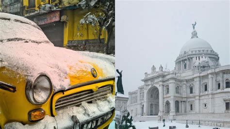 Someone Imagined How Kolkata Would Look Post Snowfall