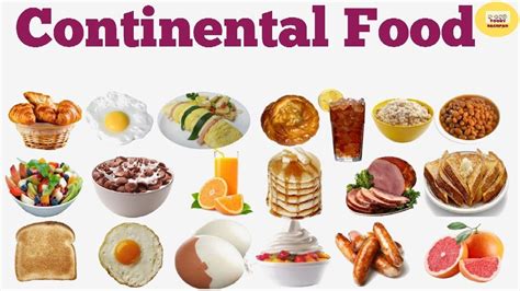 Exploring Continental Cuisine Essential Food Vocabulary You Need To