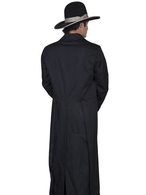 Pungo Ridge Wah Maker Men S Full Length Rifle Frock Coat Black Men