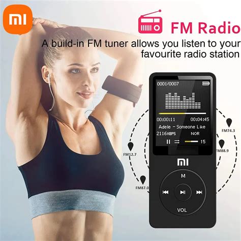 Портативный Fm-радио внешний ультратонкий MP4 спортивный плеер с фото ...