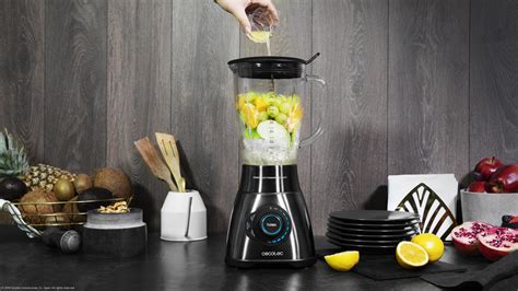 Power Black Titanium Smart Frullatore A Caraffa Ed Estrattore Cecotec