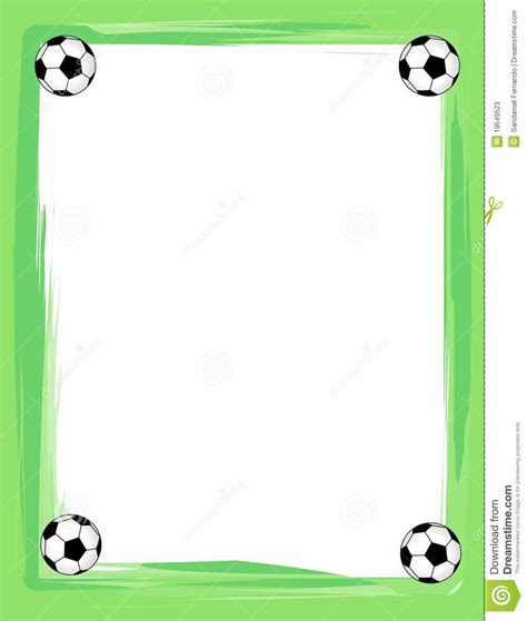 Detail Football Frame Clipart Koleksi Nomer