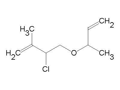 4-but-3-en-2-yloxy-3-chloro-2-methylbut-1-ene - C9H15ClO, density ...