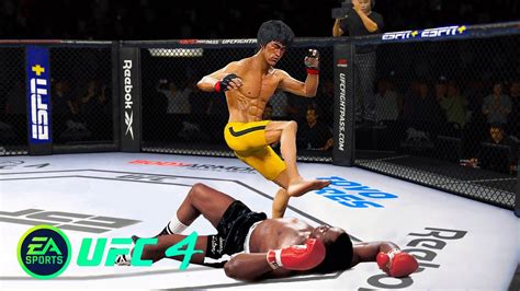 UFC4 Bruce Lee Vs Iron Fist EA Sports UFC 4 PS5 YouTube