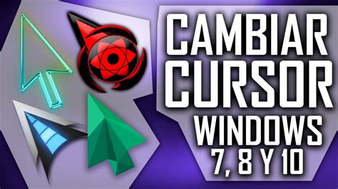 C Mo Cambiar El Cursor Sin Programas En Windows Pack De