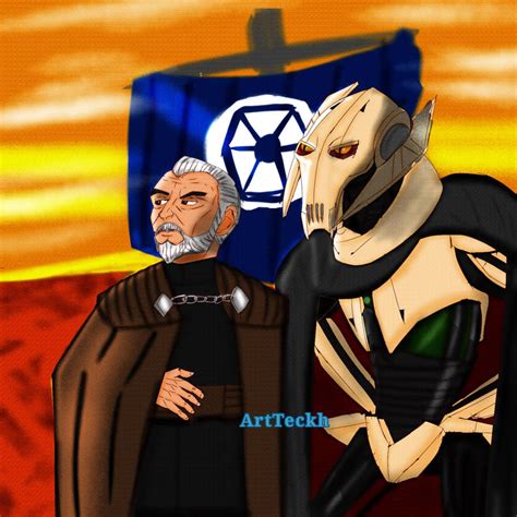 Count Dooku And General Grievous By Artteckh On Deviantart