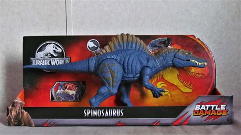 Toys Jurassic World Battle Damage Spinosaurus Figure Exclusive Dinosaur Tv Movie And Video Games