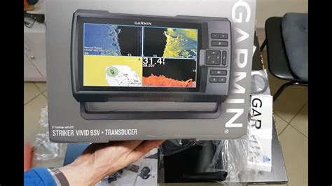Garmin Striker vivid 9sv. Обзор Комплектации Эхолота. - YouTube