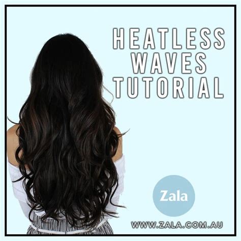 Diy Heatless Waves Tutorial Zala Us