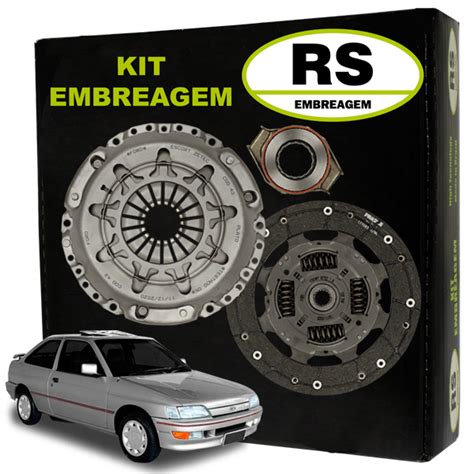 KIT EMBREAGEM ESCORT ZETEC 1 8 REMANUFATURADA RS Embreagem