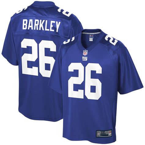 Men's NFL Pro Line Saquon Barkley Royal New York Giants Big & Tall ...