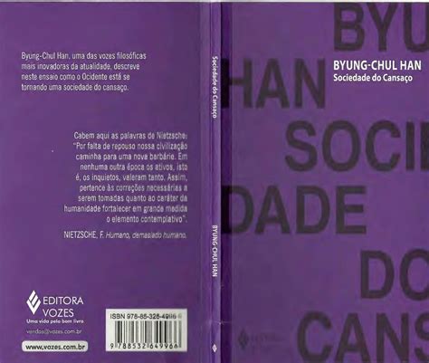 Livro A Sociedade Do Cansa O