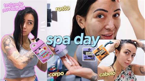 Spa Day Completo Produtos Novos Rosto Corpo Cabelo E Unhas