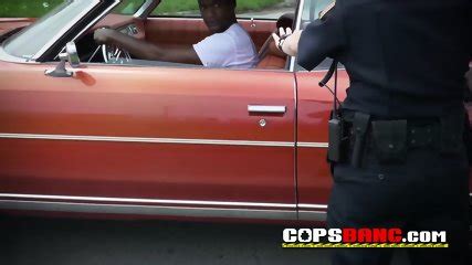 Black Fugitive Taken By Horny White Cops Forced To Fuck