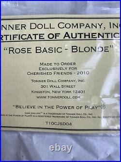Tonner Tyler Cami Cherished Friends Exclusive Rose Basic Blonde Fashion Doll Tonner Tyler