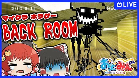 🔴【おどみん】マイクラホラゲーでおどろく、絶叫させます【back Room】 Youtube