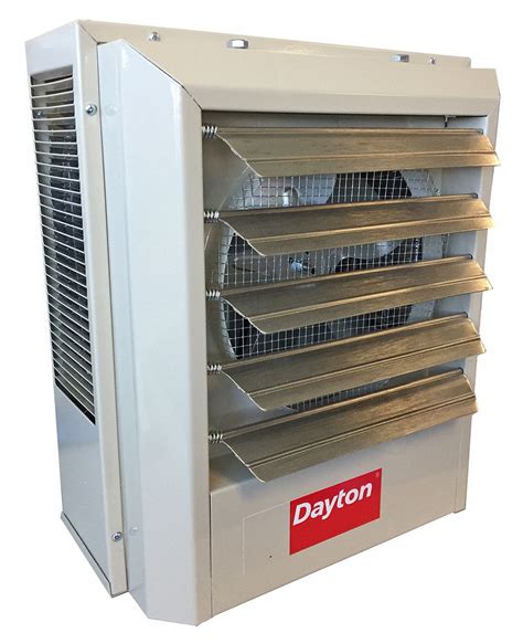 Dayton Electric Wall And Ceiling Unit Heater 3kw 208v Ac 1 Phase Air