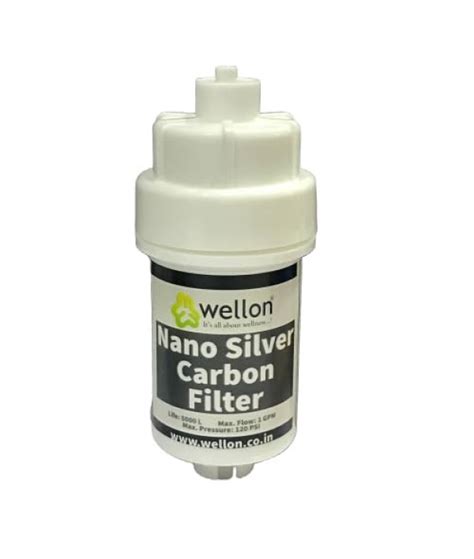 Wellon Nano Silver Activated Carbon Filter For Remove Bacteria And Fungus For All Kind Of Water