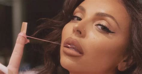 Jesy Nelson Is Pretty In Pink As She Poses For Seductive Shoot In Fluffy Lingerie Mirror Online