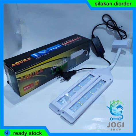 Lampu Jepit Led Aqura Asp Led Aquarium Aquascape Lazada Indonesia