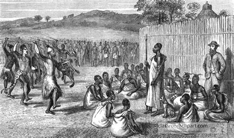 Photos of Africa - with-native-villagers-historical-illustration-africa ...